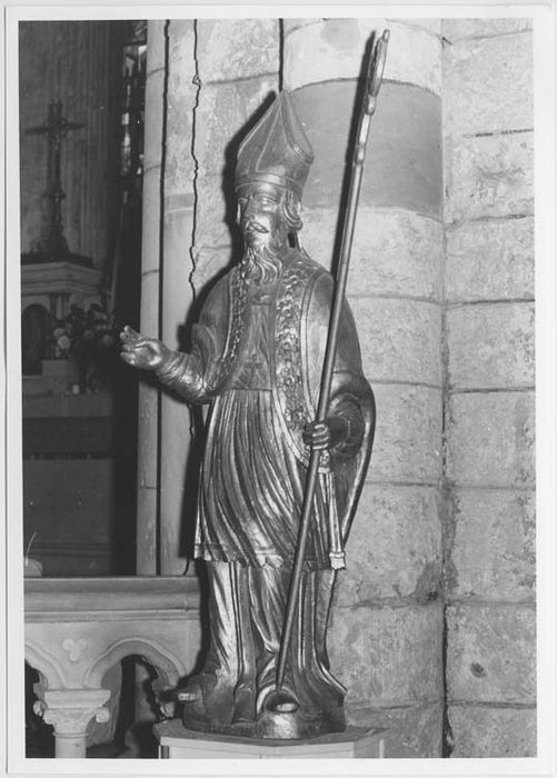 statue : Saint Augustin - © Ministère de la Culture (France), Médiathèque du patrimoine et de la photographie, Tous droits réservés