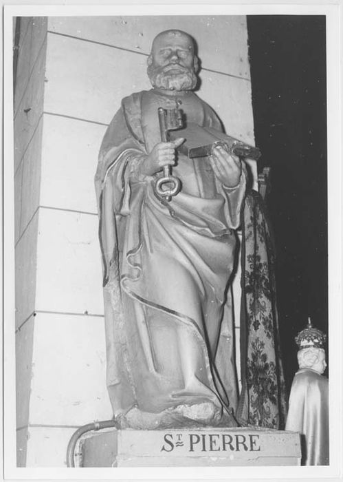 statue : Saint Pierre - © Ministère de la Culture (France), Médiathèque du patrimoine et de la photographie, Tous droits réservés