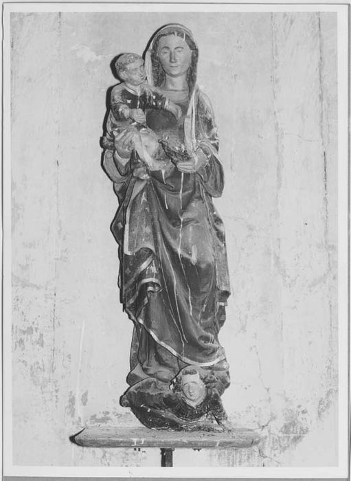 statue (grandeur nature) : Vierge à l'Enfant