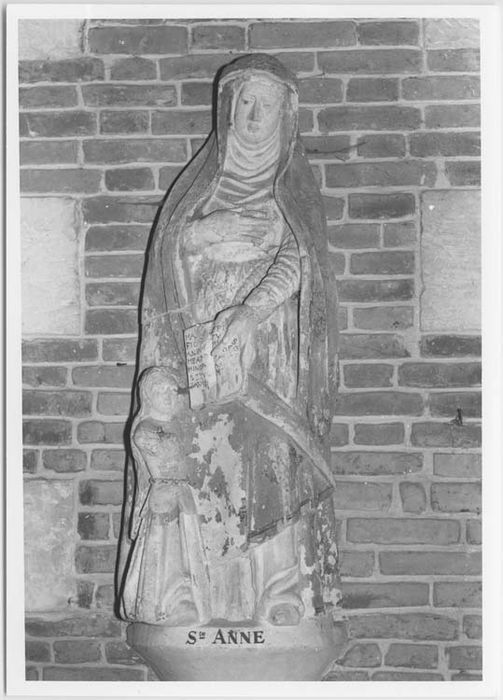 groupe sculpté : Sainte Anne et la Vierge - © Ministère de la Culture (France), Médiathèque du patrimoine et de la photographie, Tous droits réservés