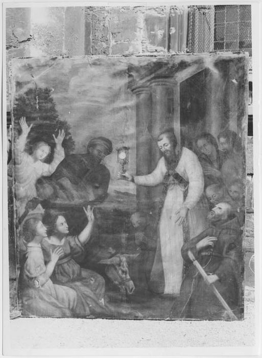 tableau : Saint Antoine de Padoue et le miracle de la mule - © Ministère de la Culture (France), Médiathèque du patrimoine et de la photographie, Tous droits réservés