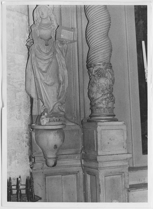 statue : Sainte Clotilde - © Ministère de la Culture (France), Médiathèque du patrimoine et de la photographie, Tous droits réservés