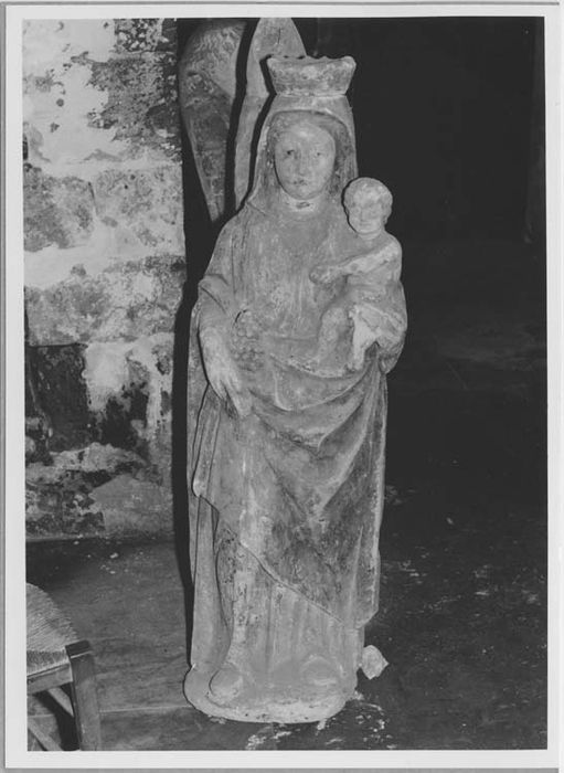 statue : Vierge à l'Enfant couronnée - © Ministère de la Culture (France), Médiathèque du patrimoine et de la photographie, Tous droits réservés