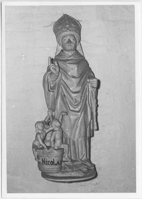 statue : Saint Nicolas - © Ministère de la Culture (France), Médiathèque du patrimoine et de la photographie, Tous droits réservés