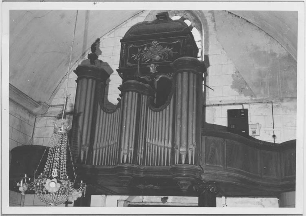 Orgue de choeur : buffet d'orgue