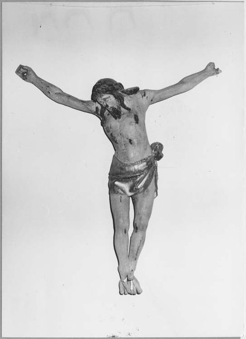 statue : Christ en croix - © Ministère de la Culture (France), Médiathèque du patrimoine et de la photographie, Tous droits réservés