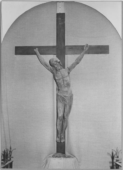 statue : Christ en croix - © Ministère de la Culture (France), Médiathèque du patrimoine et de la photographie, Tous droits réservés