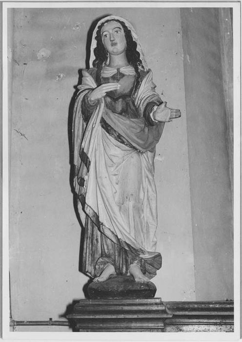 statue : Sainte femme - © Ministère de la Culture (France), Médiathèque du patrimoine et de la photographie, Tous droits réservés