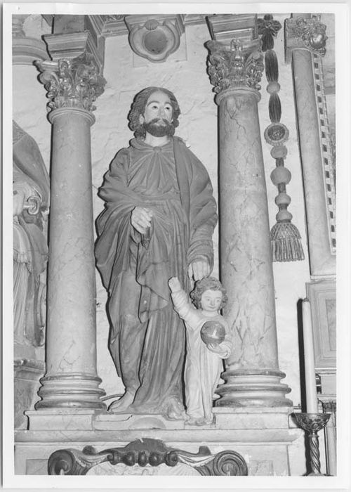 statue : Saint Joseph et l'Enfant Jésus - © Ministère de la Culture (France), Médiathèque du patrimoine et de la photographie, Tous droits réservés