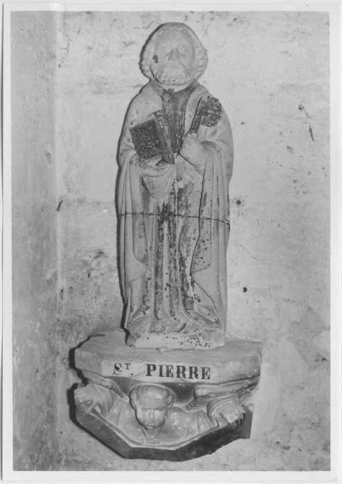 statue : Saint Pierre - © Ministère de la Culture (France), Médiathèque du patrimoine et de la photographie, Tous droits réservés