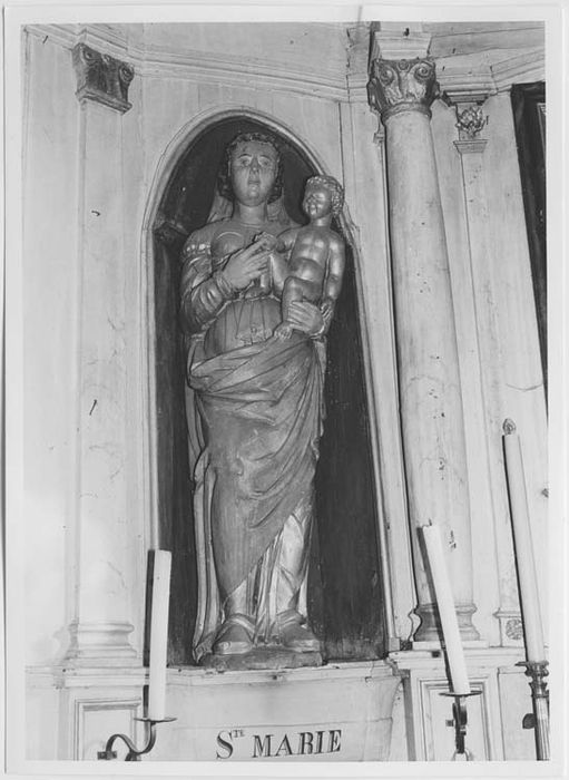 statue : Vierge à l'Enfant - © Ministère de la Culture (France), Médiathèque du patrimoine et de la photographie, Tous droits réservés