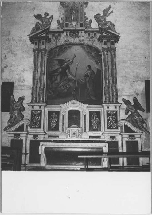 autel et retable du transept sud - © Ministère de la Culture (France), Médiathèque du patrimoine et de la photographie, Tous droits réservés