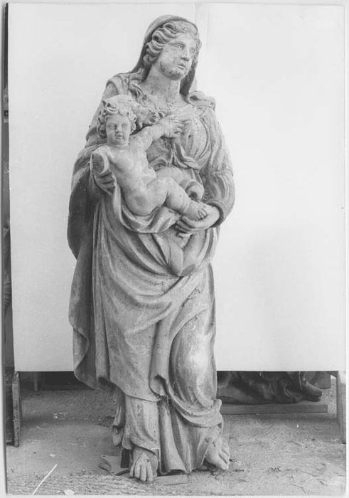 statue : Vierge à l'Enfant - © Ministère de la Culture (France), Médiathèque du patrimoine et de la photographie, Tous droits réservés