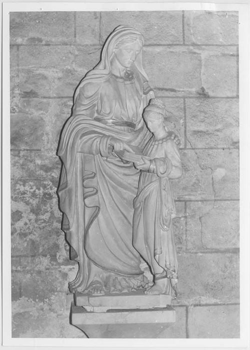 statue : Sainte Anne et la Vierge - © Ministère de la Culture (France), Médiathèque du patrimoine et de la photographie, Tous droits réservés