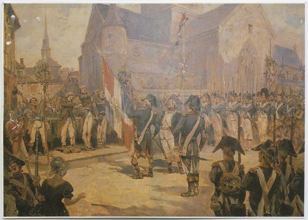 tableau : Commémoration du 1er anniversaire du serment fédératif du 14 juillet 1790 - © Ministère de la Culture (France), Médiathèque du patrimoine et de la photographie, Tous droits réservés