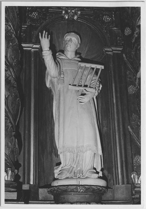 statue : Saint Laurent - © Ministère de la Culture (France), Médiathèque du patrimoine et de la photographie, Tous droits réservés