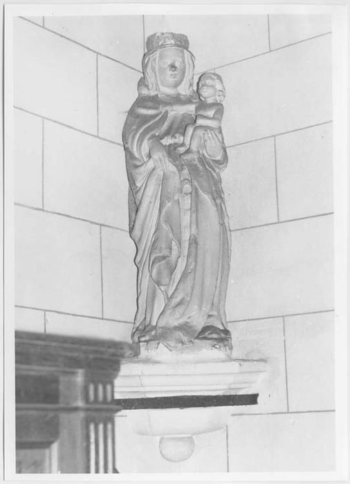 statue : Vierge à l'Enfant - © Ministère de la Culture (France), Médiathèque du patrimoine et de la photographie, Tous droits réservés