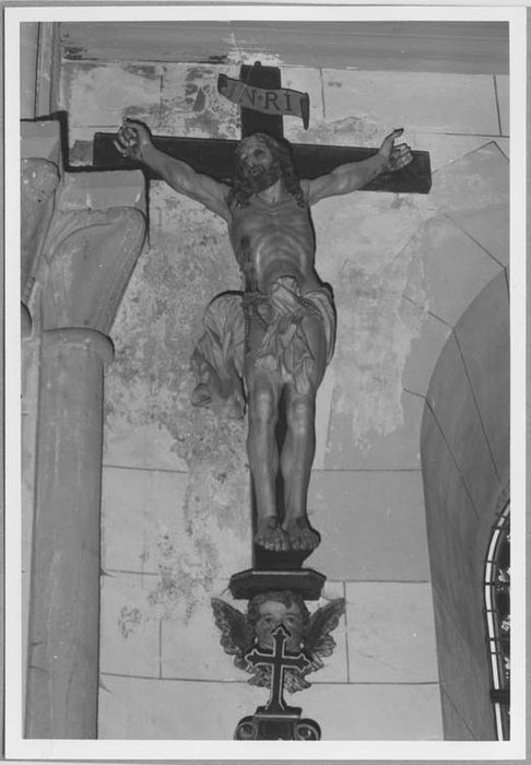 statue : Christ en croix - © Ministère de la Culture (France), Médiathèque du patrimoine et de la photographie, Tous droits réservés