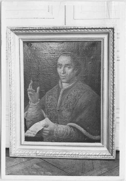 tableau : Portrait du pape Pie VIII (François-Xavier Castiglioni) - © Ministère de la Culture (France), Médiathèque du patrimoine et de la photographie, Tous droits réservés