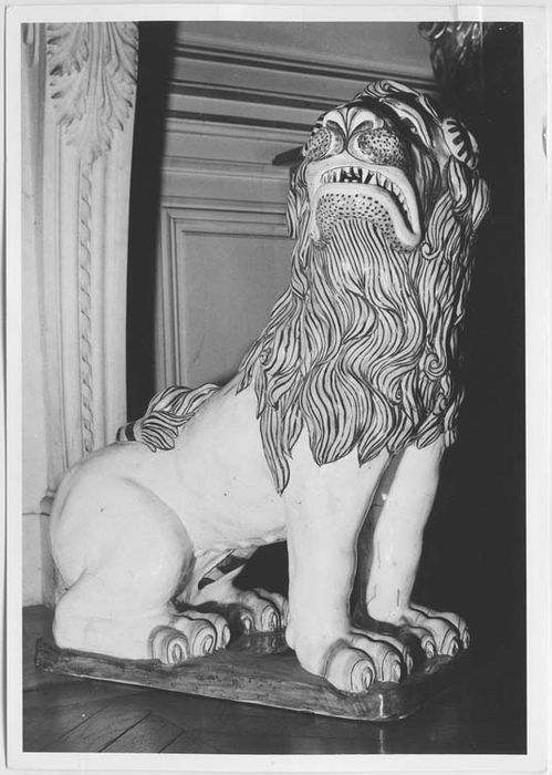 paire de statues : Lions - © Ministère de la Culture (France), Médiathèque du patrimoine et de la photographie, Tous droits réservés