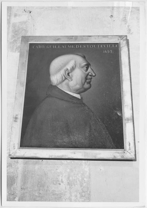 tableau : Portrait de Guillaume d'Estouteville, archevêque de Rouen - © Ministère de la Culture (France), Médiathèque du patrimoine et de la photographie, Tous droits réservés