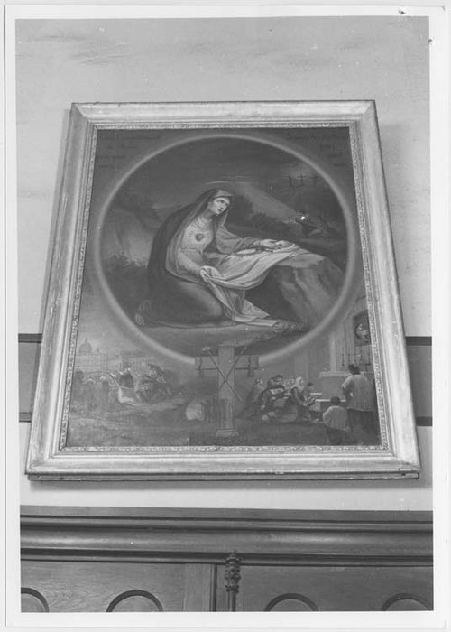 tableau : Vierge douloureuse - © Ministère de la Culture (France), Médiathèque du patrimoine et de la photographie, Tous droits réservés