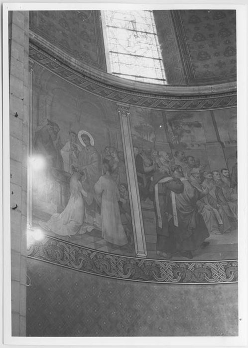 peinture monumentale : Saint Hilaire au concile de Séleucie - © Ministère de la Culture (France), Médiathèque du patrimoine et de la photographie, Tous droits réservés