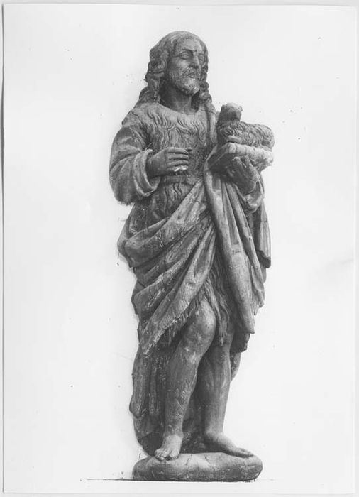 statue : Saint Jean-Baptiste - © Ministère de la Culture (France), Médiathèque du patrimoine et de la photographie, Tous droits réservés