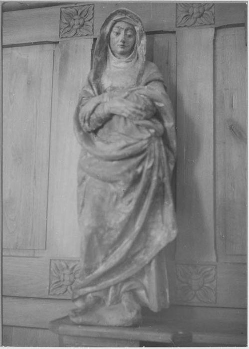 statue : Vierge au Calvaire - © Ministère de la Culture (France), Médiathèque du patrimoine et de la photographie, Tous droits réservés