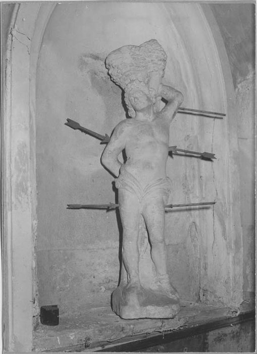 statue : Saint Sébastien - © Ministère de la Culture (France), Médiathèque du patrimoine et de la photographie, Tous droits réservés