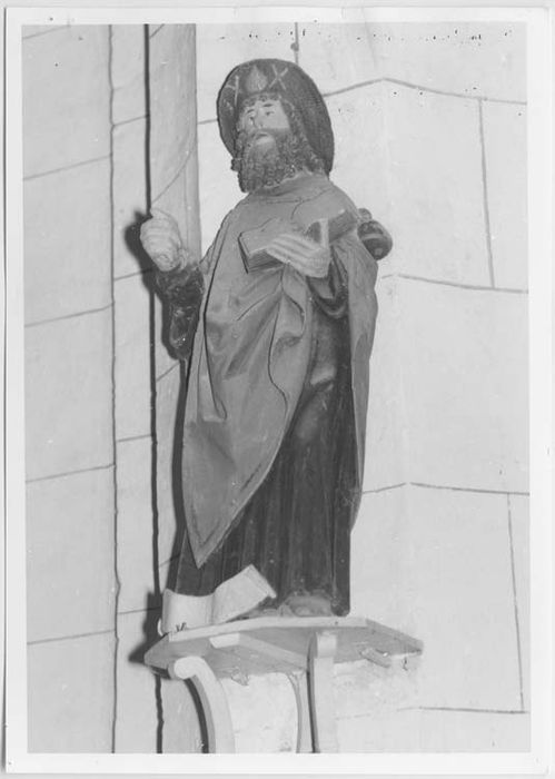 statue : Saint Jacques - © Ministère de la Culture (France), Médiathèque du patrimoine et de la photographie, Tous droits réservés