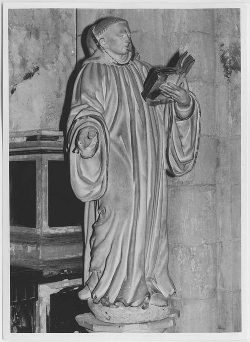 statue : Saint Benoît - © Ministère de la Culture (France), Médiathèque du patrimoine et de la photographie, Tous droits réservés