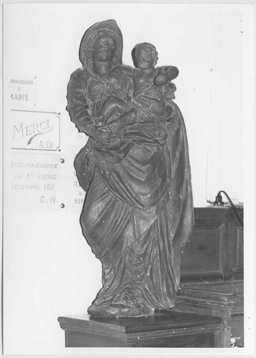 statue : Vierge à l'Enfant - © Ministère de la Culture (France), Médiathèque du patrimoine et de la photographie, Tous droits réservés