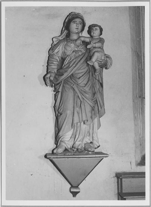 statue : Vierge à l'Enfant - © Ministère de la Culture (France), Médiathèque du patrimoine et de la photographie, Tous droits réservés