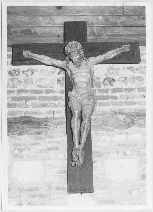 statue : Christ en croix - © Ministère de la Culture (France), Médiathèque du patrimoine et de la photographie, Tous droits réservés