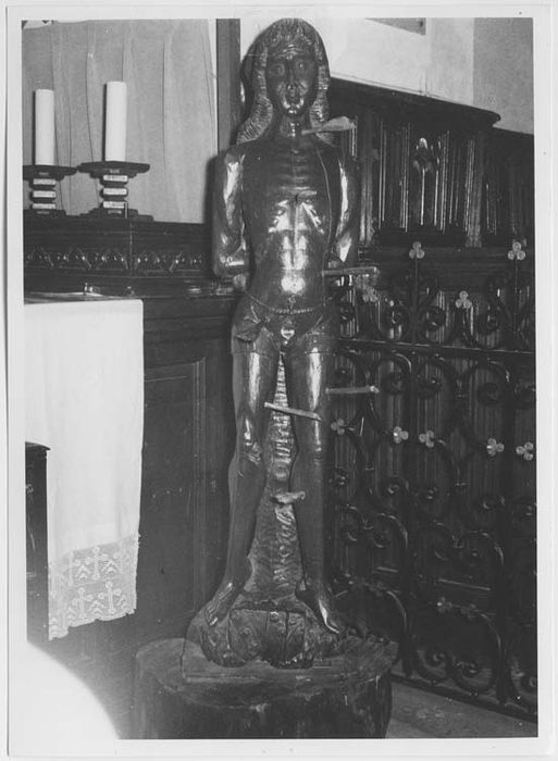 Statue : Saint Sébastien