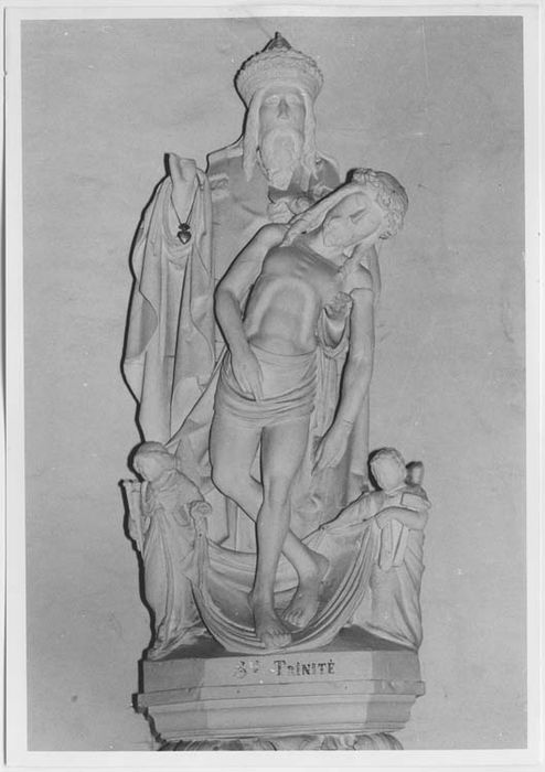 groupe sculpté : Déploration du Père