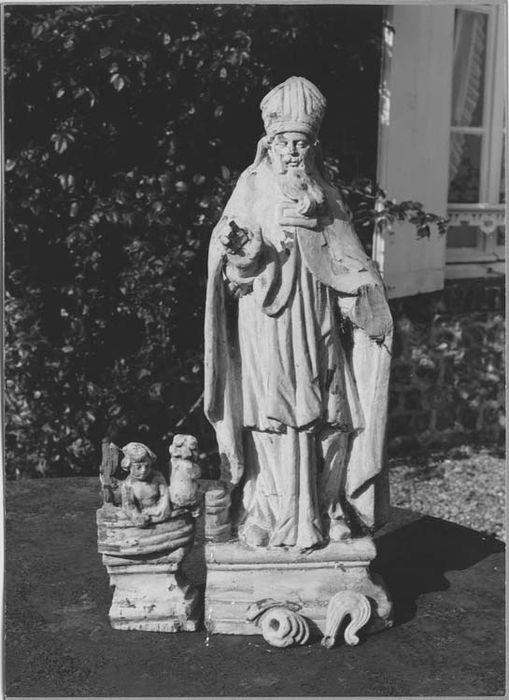 groupe sculpté : Saint Nicolas - © Ministère de la Culture (France), Médiathèque du patrimoine et de la photographie, Tous droits réservés