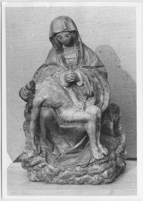 statue (statuette) : Vierge de pitié - © Ministère de la Culture (France), Médiathèque du patrimoine et de la photographie, Tous droits réservés