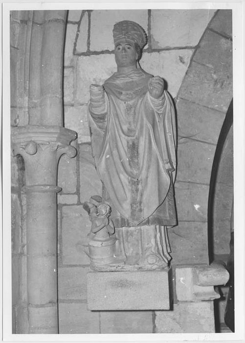 statue : Saint Nicolas - © Ministère de la Culture (France), Médiathèque du patrimoine et de la photographie, Tous droits réservés