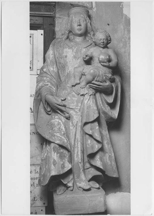 statue : Vierge à l'Enfant - © Ministère de la Culture (France), Médiathèque du patrimoine et de la photographie, Tous droits réservés