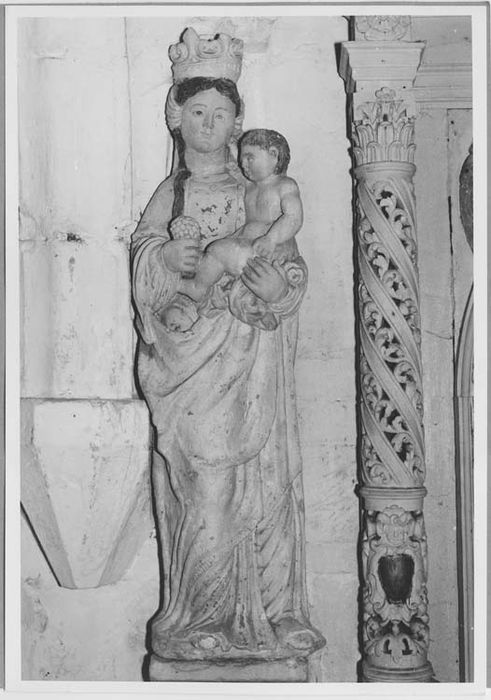 statue : Vierge à l'Enfant - © Ministère de la Culture (France), Médiathèque du patrimoine et de la photographie, Tous droits réservés