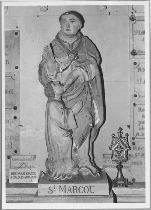 statue : Saint Marcou - © Ministère de la Culture (France), Médiathèque du patrimoine et de la photographie, Tous droits réservés