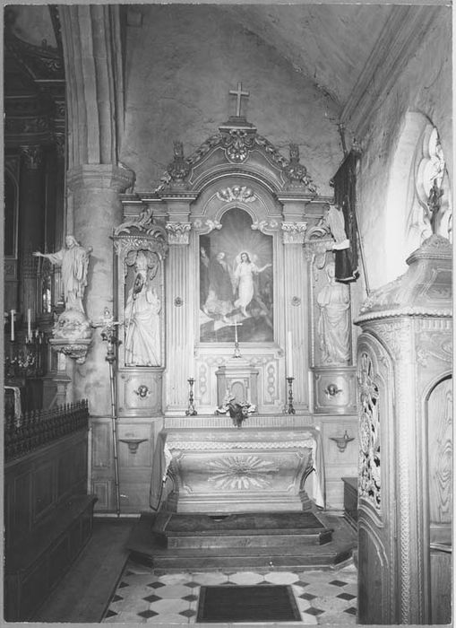 autel sud, retable et tableau : Ange faisant sortir saint Pierre de prison - © Ministère de la Culture (France), Médiathèque du patrimoine et de la photographie, Tous droits réservés