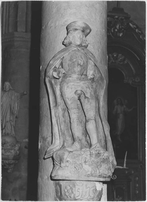 statue : Saint Adrien - © Ministère de la Culture (France), Médiathèque du patrimoine et de la photographie, Tous droits réservés