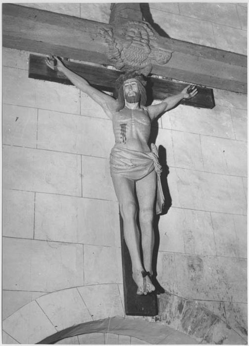 statue : Christ en croix - © Ministère de la Culture (France), Médiathèque du patrimoine et de la photographie, Tous droits réservés