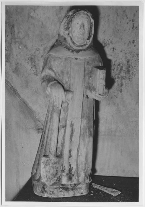 statue : Saint Fiacre - © Ministère de la Culture (France), Médiathèque du patrimoine et de la photographie, Tous droits réservés