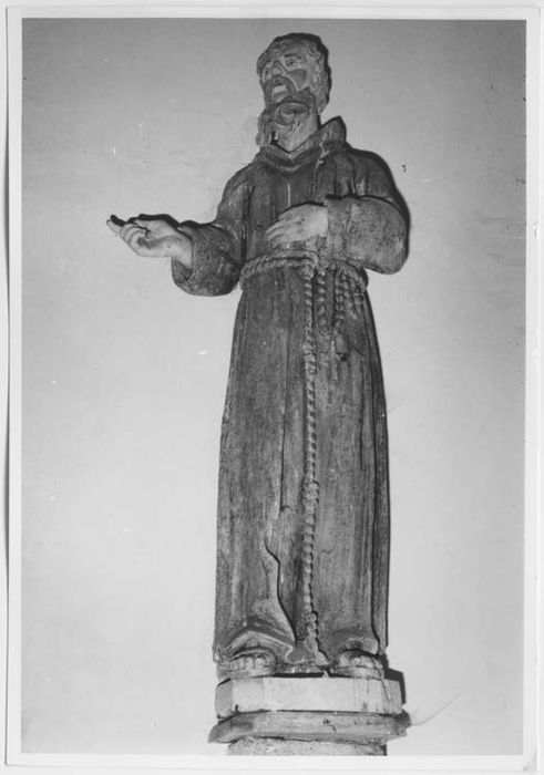 statue : Saint François d'Assise - © Ministère de la Culture (France), Médiathèque du patrimoine et de la photographie, Tous droits réservés