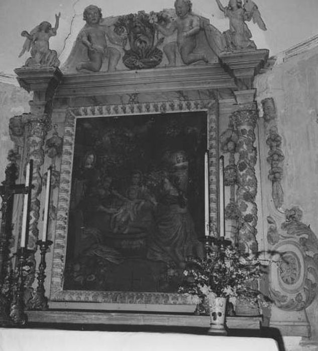 retable et tableau : Naissance de la Vierge - © Ministère de la Culture (France), Médiathèque du patrimoine et de la photographie, Tous droits réservés