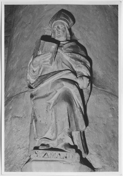 statue : Saint Amand - © Ministère de la Culture (France), Médiathèque du patrimoine et de la photographie, Tous droits réservés